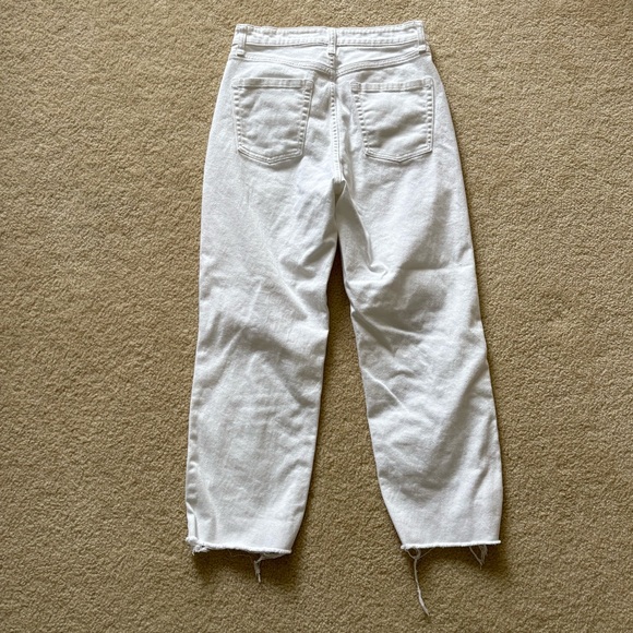 Wild Fable Women’s Highest Rise Straight Distressed Frayed Jeans. Size 10. - Picture 2 of 4